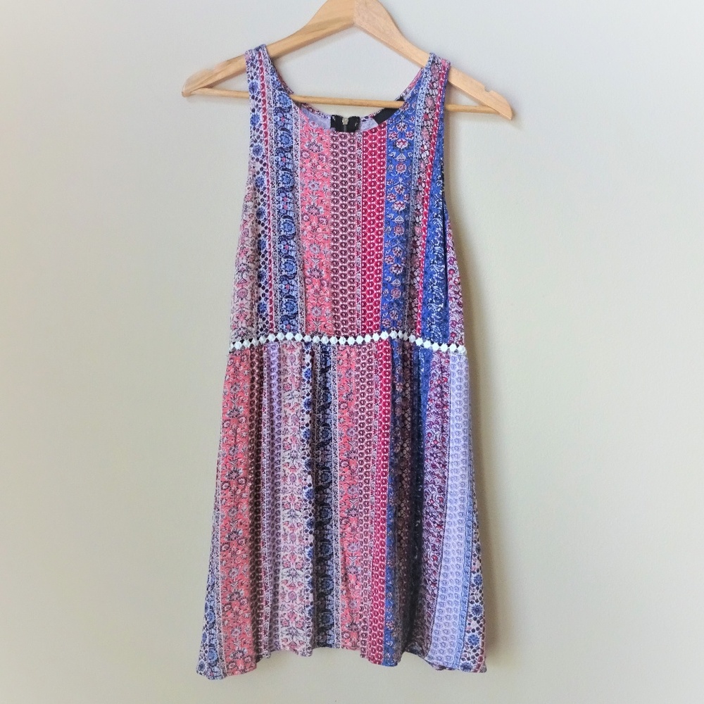Lumiere Dress with Crochet Cut-out Waist - Picture 1 of 7